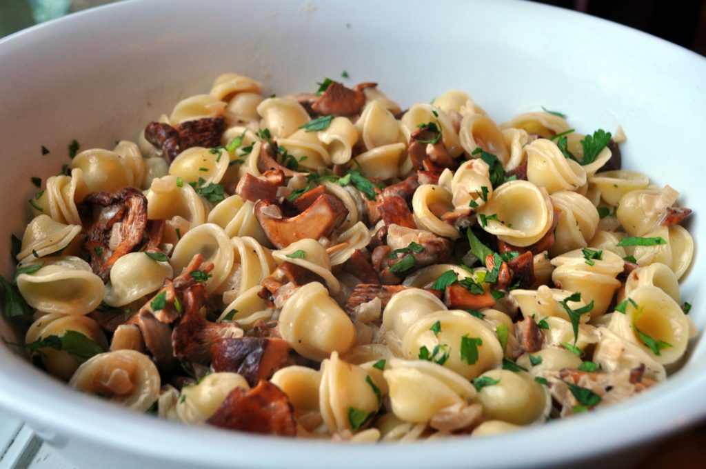 Fresh Chanterelle Pasta with LemonCream Brown Butter Muriel Anderson