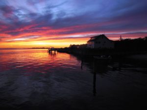 Sunset in Long Island