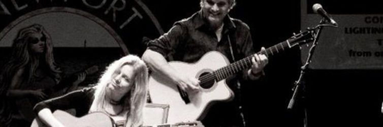 Muriel Anderson and Laurence Juber