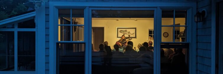 Isen house concert outside