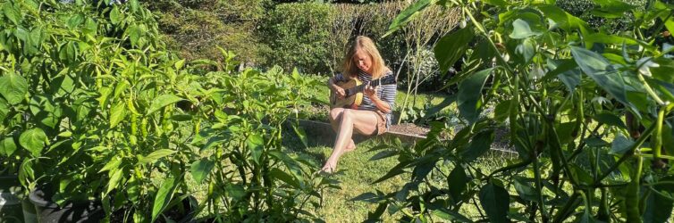 little mango in garden