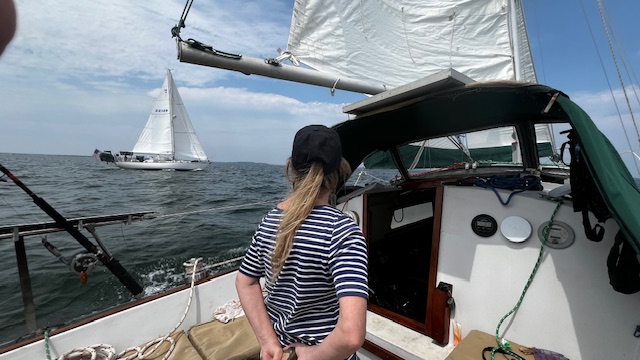 sailing into PTown