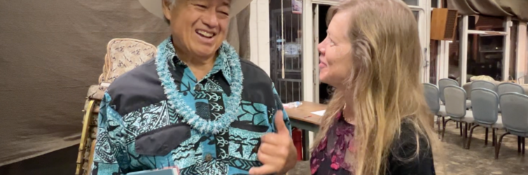 George Kahumoku and muriel