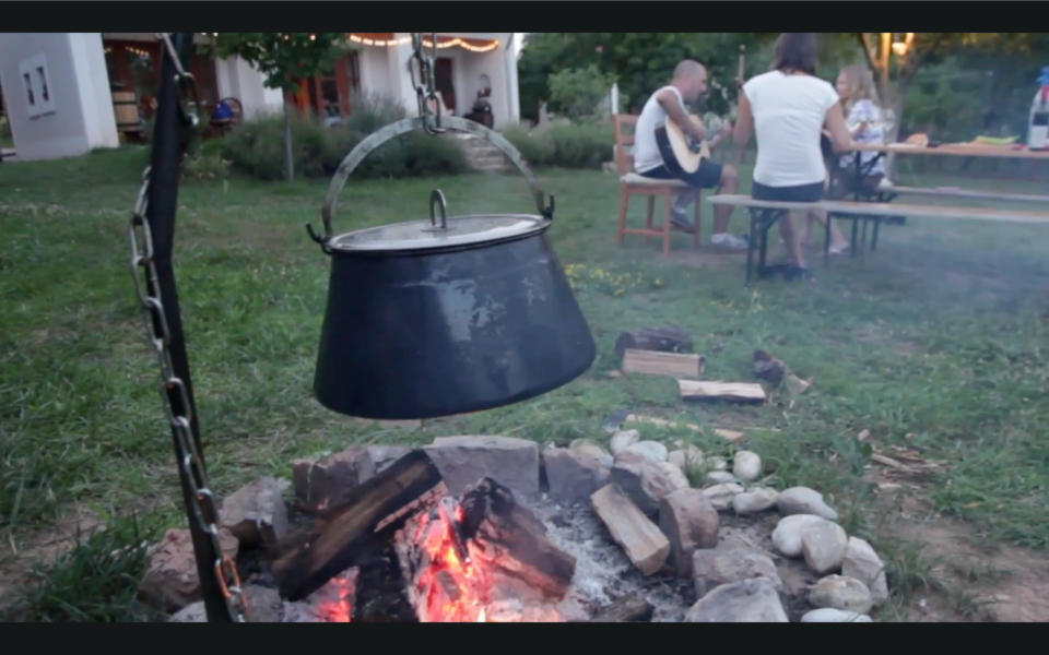 Goulash cooking